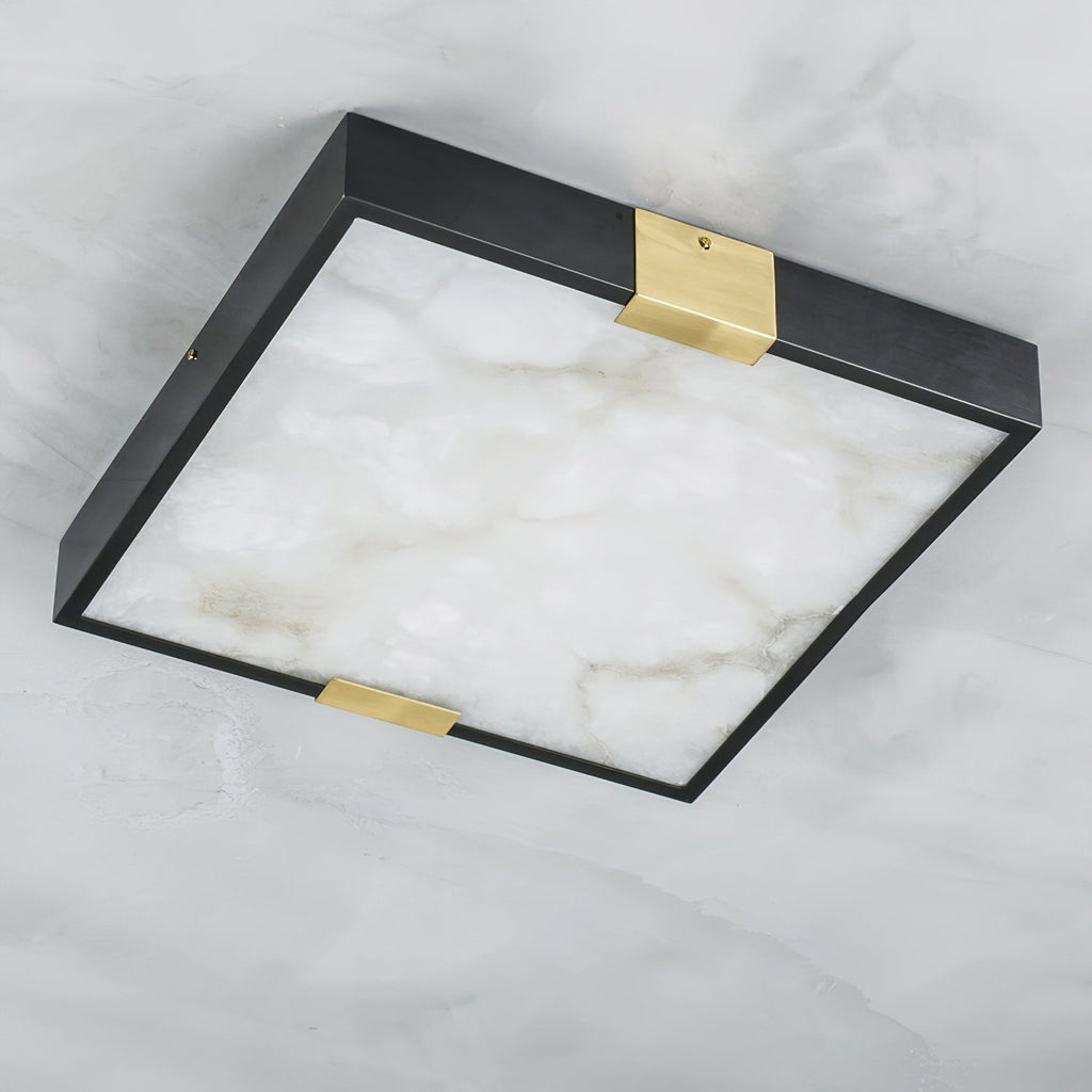 Uphaara Modern Minimalist  Alabaster Ceiling Light