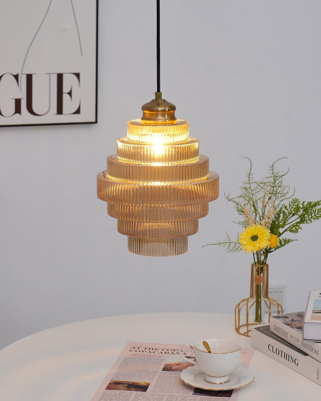 Amara Glass Pendant Lamp