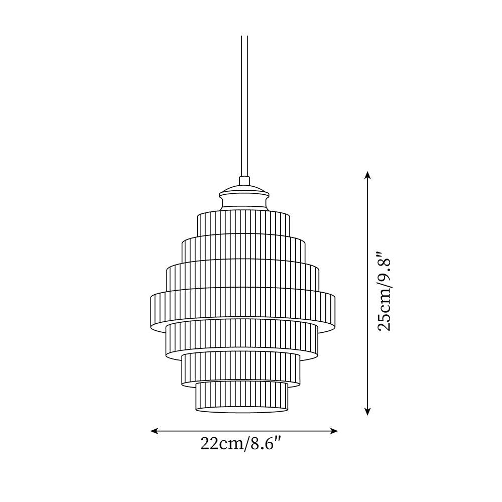 Amara Glass Pendant Lamp
