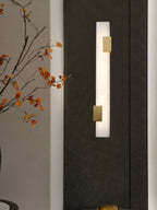 Eos Linear Alabaster Wall Light