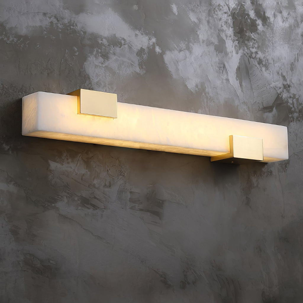 Eos Linear Alabaster Wall Light
