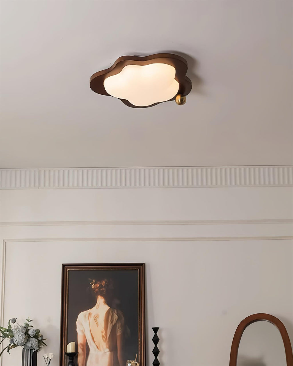 Pivora Cloud-Inspired Flush Mount Ceiling Light