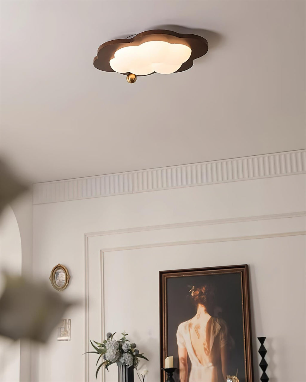 Pivora Cloud-Inspired Flush Mount Ceiling Light