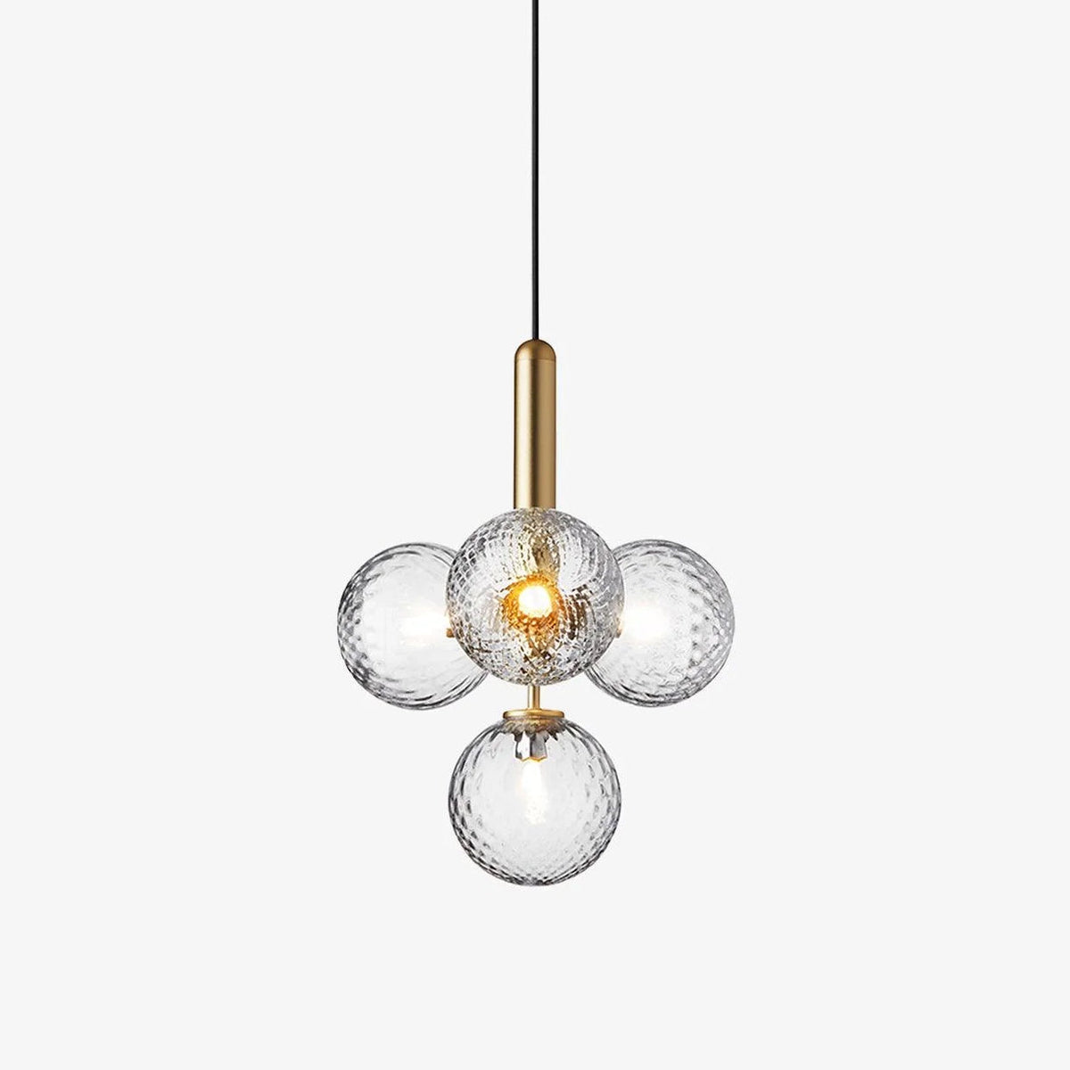 Calyxia Glass Classic Industrial Pendant Light