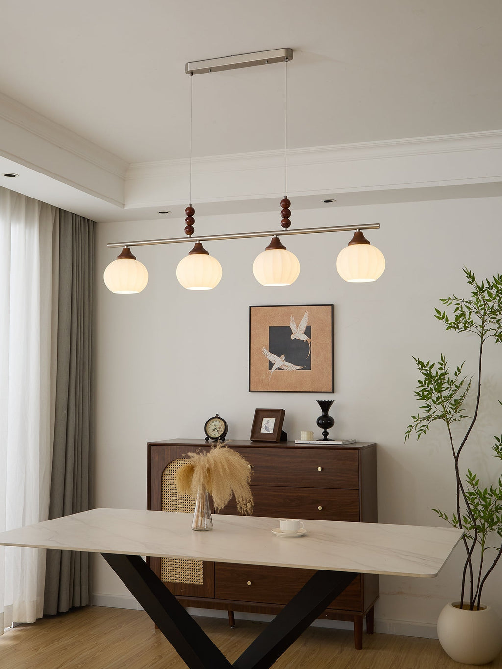 Vento Retro Glass Pendant Lamp