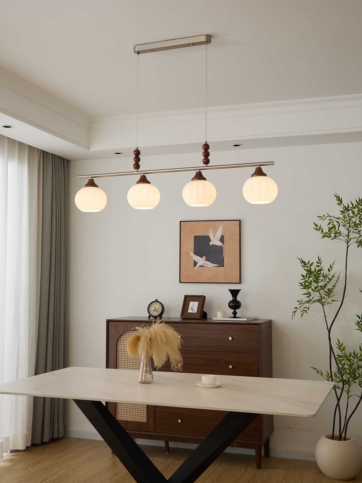 Vento Retro Glass Pendant Lamp