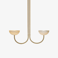 Lunaris Modern Minimalist Alabaster Pendant Lamp
