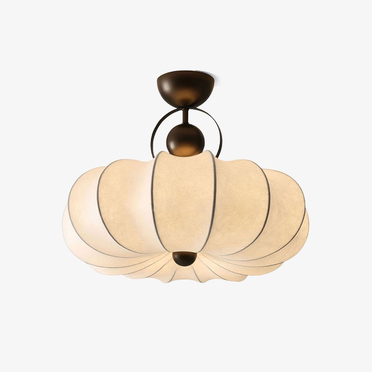 Lunelle Vintage Silk Ceiling Light