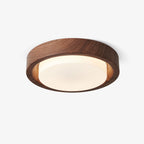 Daniel Minimalist Wood Ceiling Light