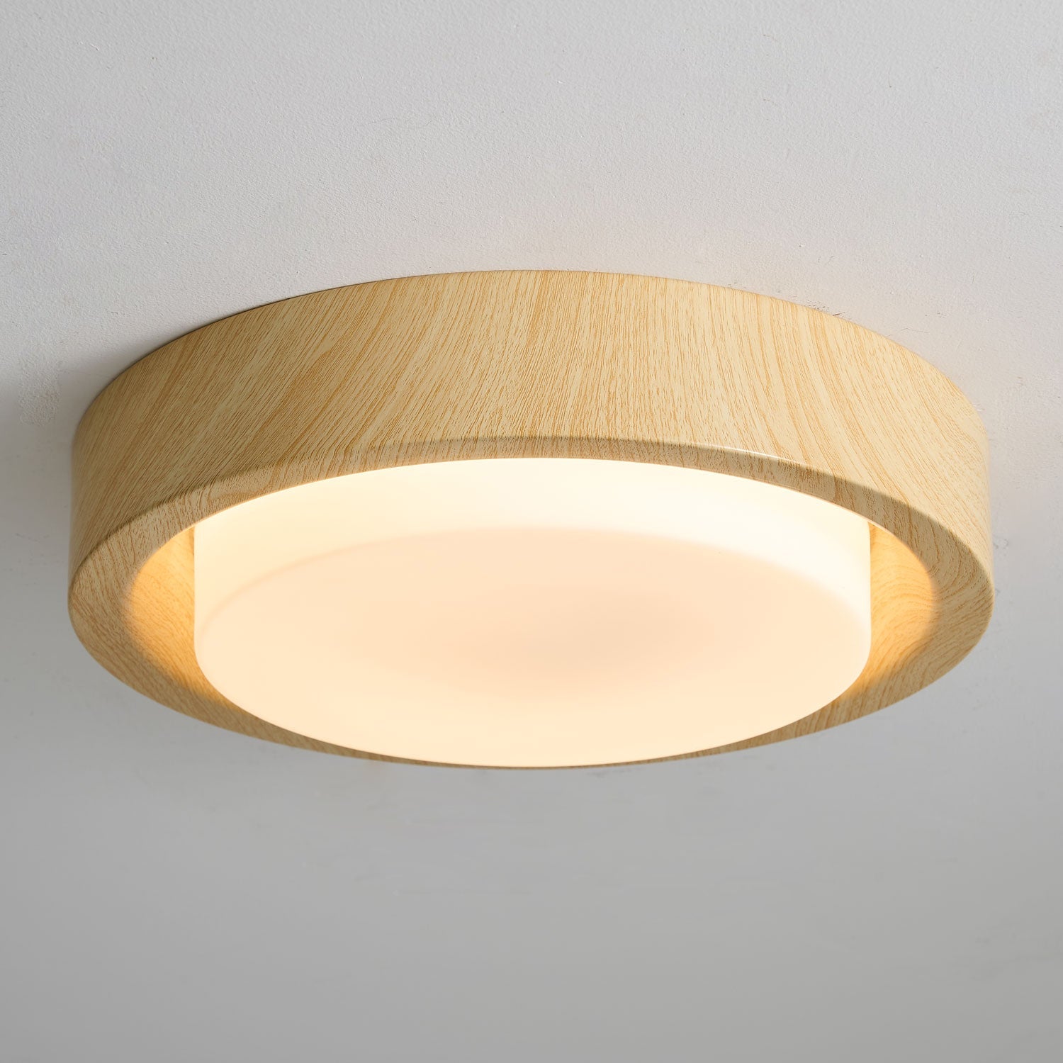 Daniel Minimalist Wood Ceiling Light