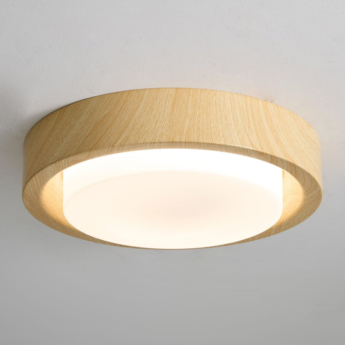 Daniel Minimalist Wood Ceiling Light