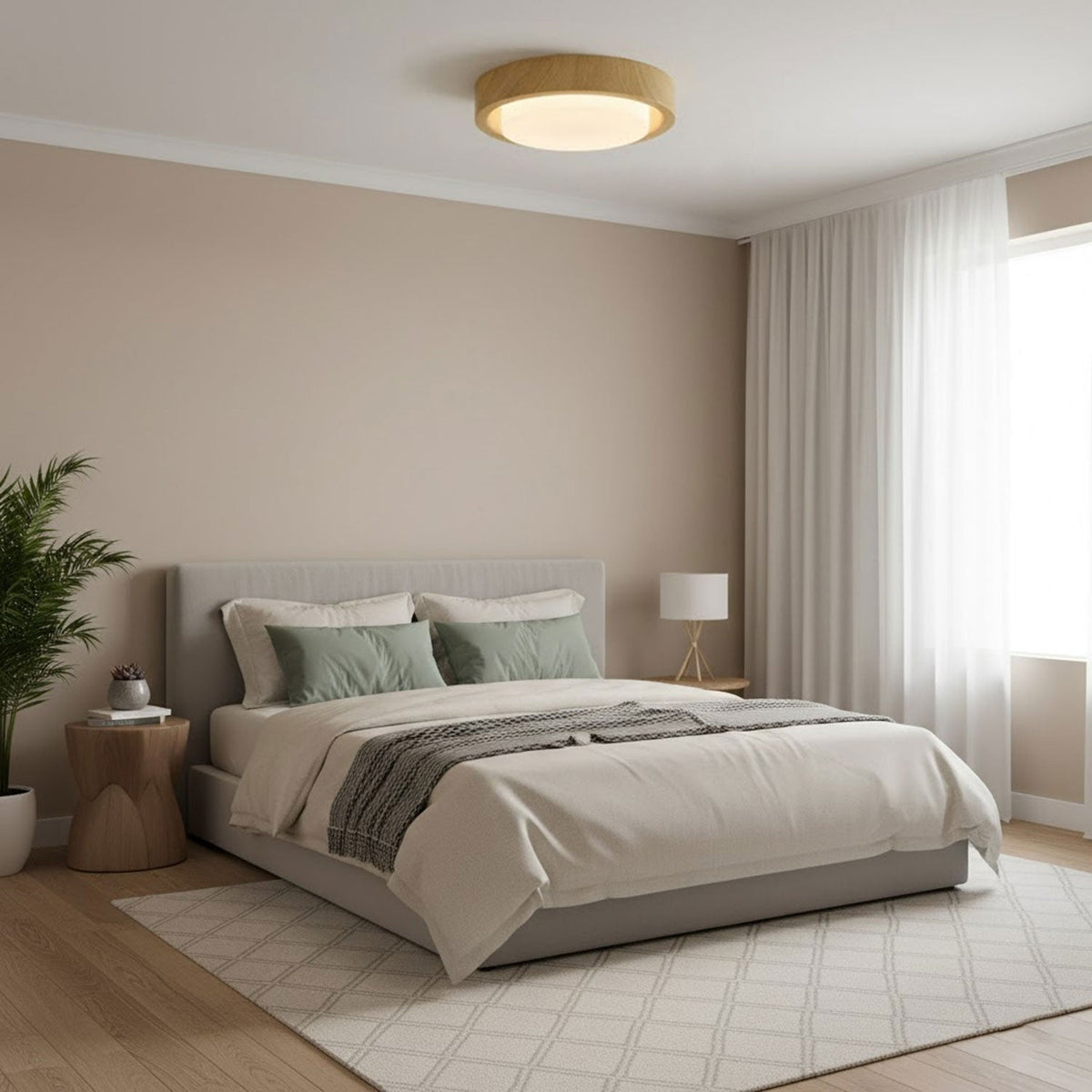 Lunor Modern Acrylic Ceiling Light