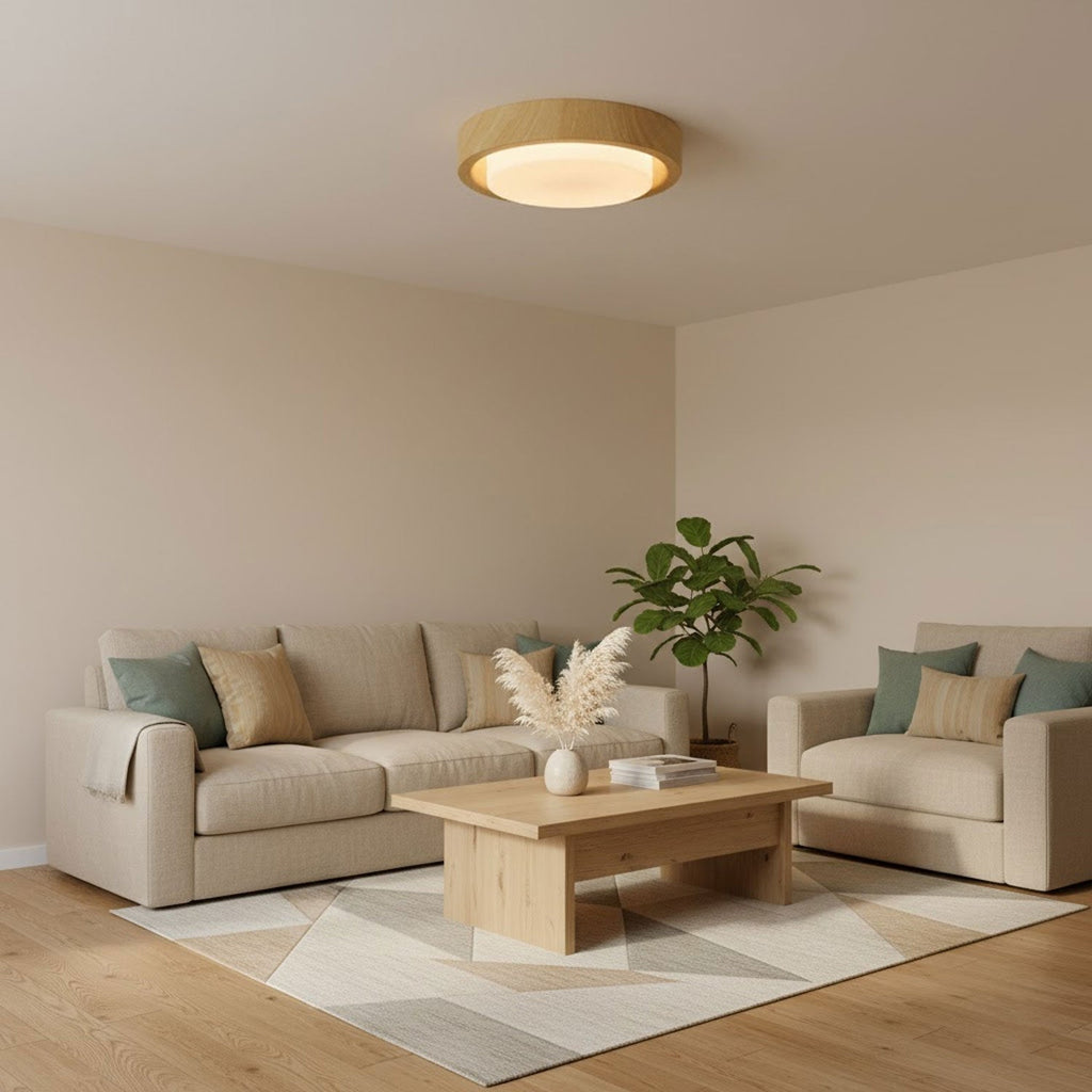 Lunor Modern Acrylic Ceiling Light