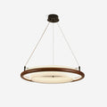 Breno Chandelier Wood Ring Minimalist