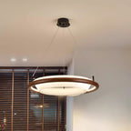 Breno Chandelier Wood Ring Minimalist
