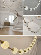 Strand Contemporary Acrylic Chandelier