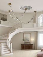 Strand Contemporary Acrylic Chandelier