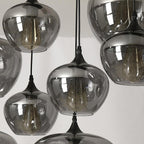 Talis Glass Industrial Chic Pendant Light