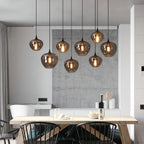Talis Glass Industrial Chic Pendant Light