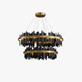 Kristy Industrial Chandelier Cylindrical Living Room