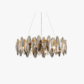 Kristy Crystal Chandelier LED Elliptical Glass Living Room