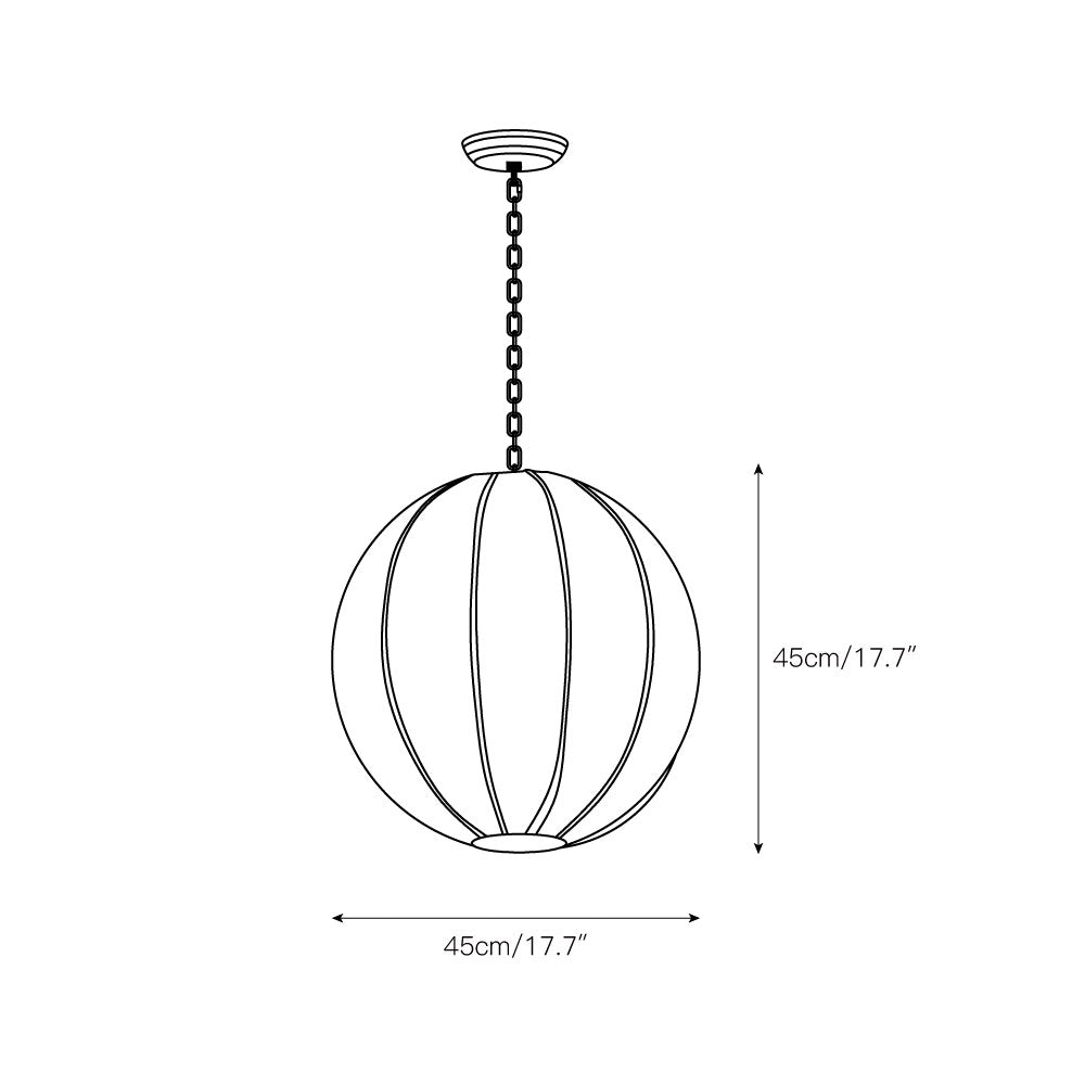 Casolila Premium Elegance Fabric Pendant Lamp