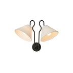Elthayra Vintage Industrial Fabric Wall Lamp
