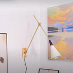 Orvenia Modern Minimalist Plug In Wall Lamp