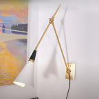 Orvenia Modern Minimalist Plug In Wall Lamp