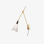 Orvenia Modern Minimalist Plug In Wall Lamp