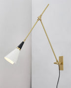 Orvenia Modern Minimalist Plug In Wall Lamp
