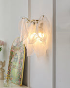 Evelo Petal Glass Wall Lamp