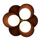 Florin Wooden Petal Pendant Light