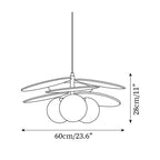Florin Wooden Petal Pendant Light