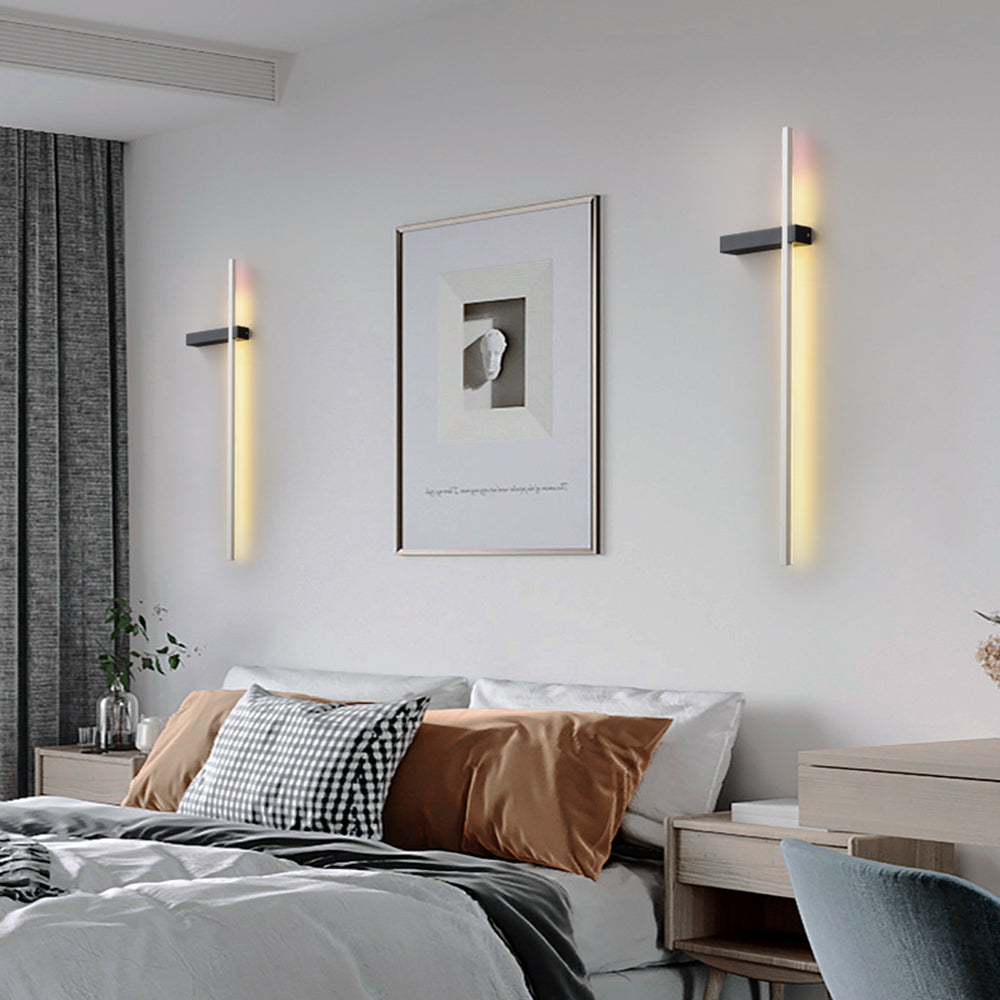 Arisha Minimalist Linear Multi-Color Indoor Wall Lamp Bedroom Lving Room