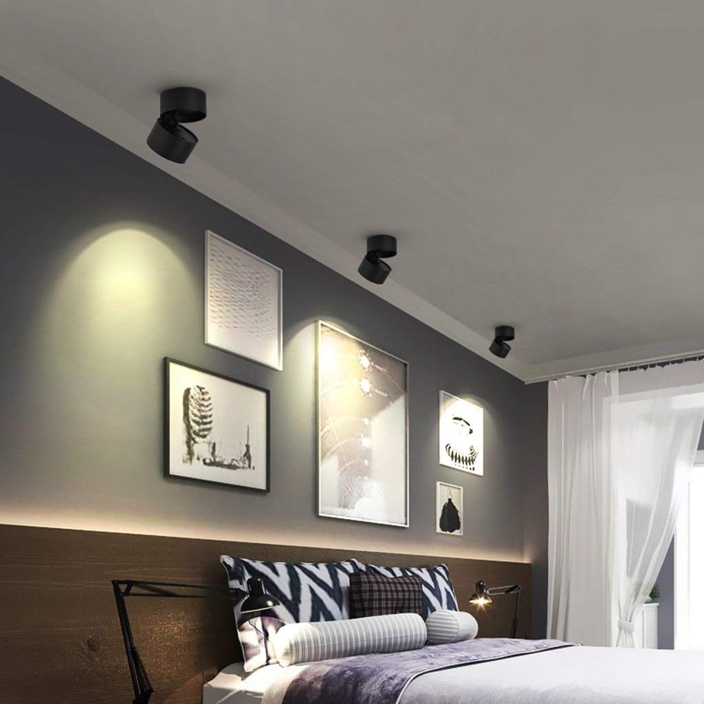 Aim Round Rotatable Ceiling Light Spotlight