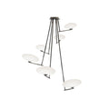 Umirarae Individual Creativity Brass Glass Ceiling Lamp