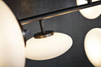 Umirarae Individual Creativity Brass Glass Ceiling Lamp