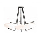 Umirarae Individual Creativity Brass Glass Ceiling Lamp