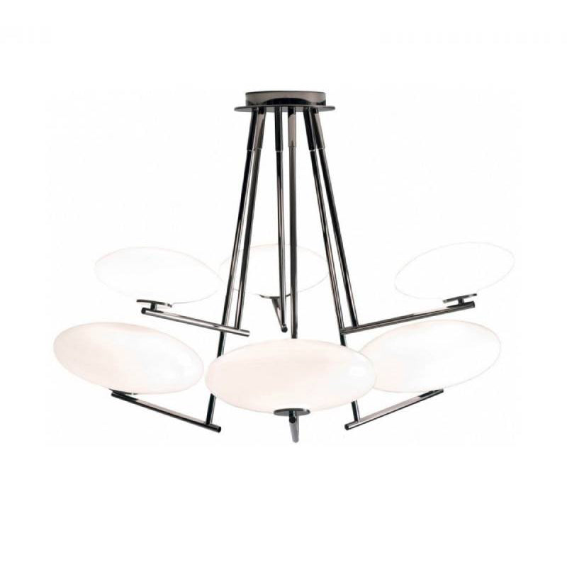 Umirarae Individual Creativity Brass Glass Ceiling Lamp