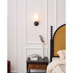 Avraee Modern Minimalist Brass Fabric Wall Lamp