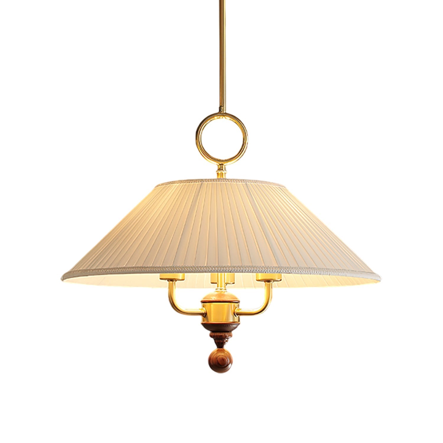 Marcellia Contemporary Wood Pendant Light