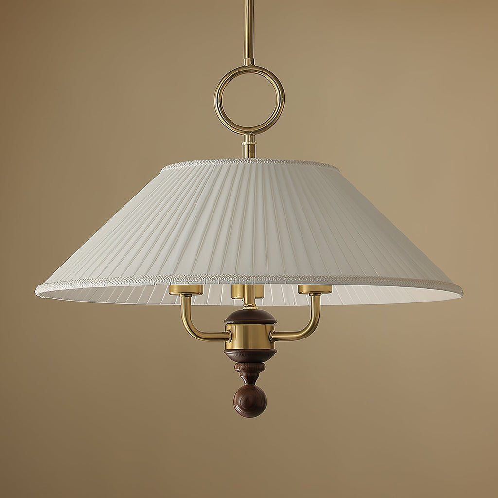 Marcellia Contemporary Wood Pendant Light