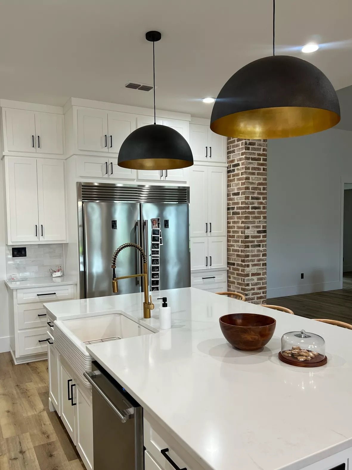 Lustra Pendant Lamp Dome Bowl for Dining Room