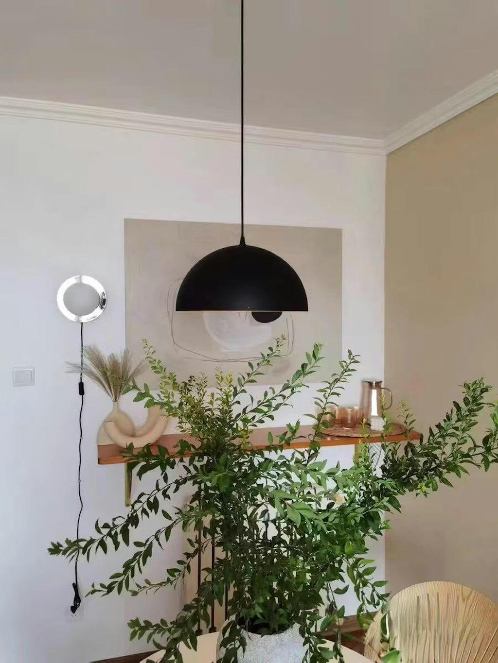 Lustra Pendant Lamp Dome Bowl for Dining Room