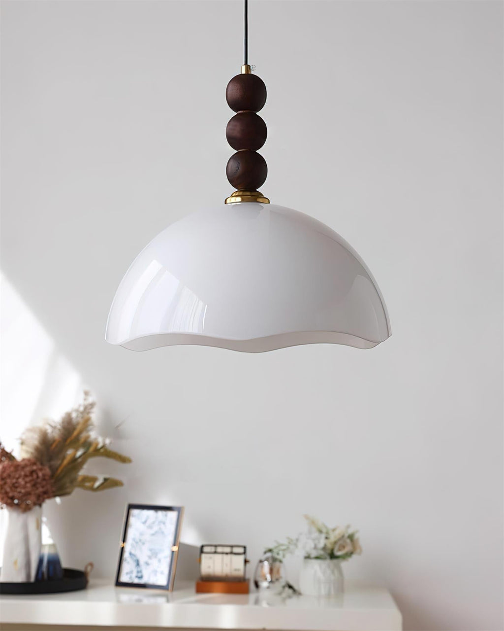 Marlu Pendant Lamp Rippling Dome