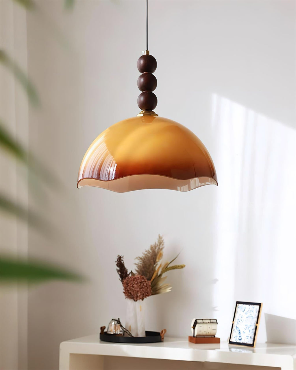 Marlu Pendant Lamp Rippling Dome
