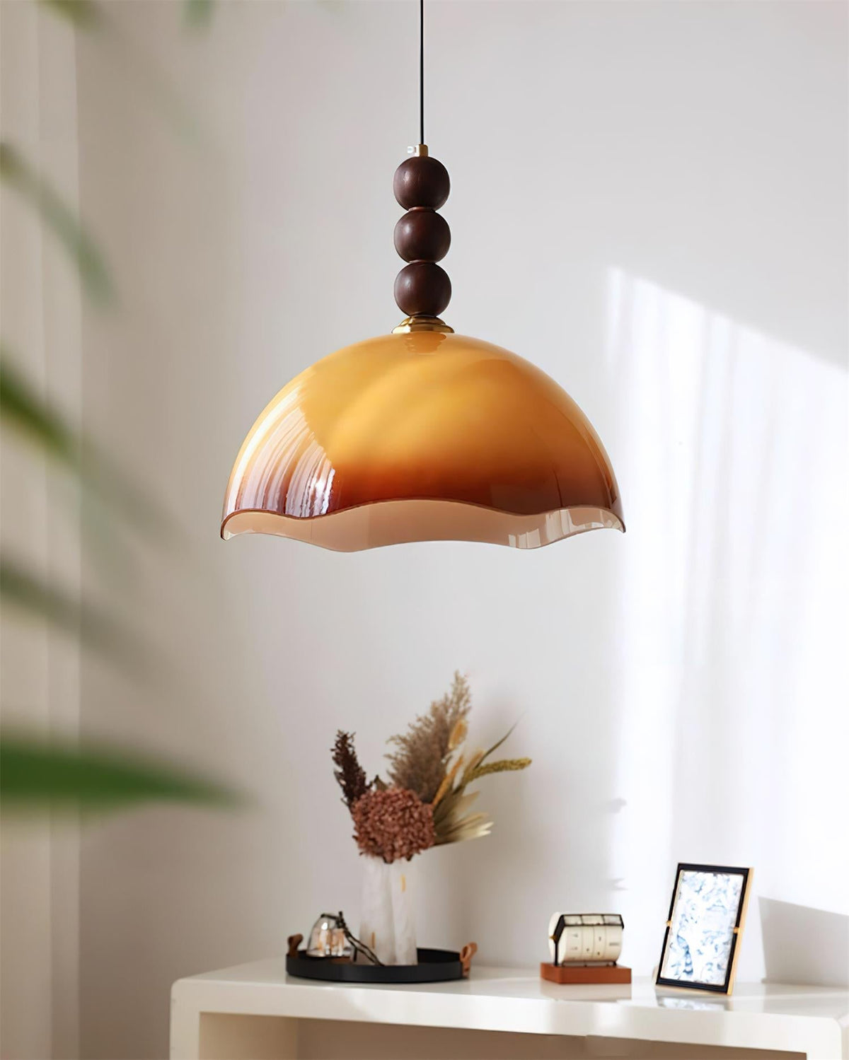 Marlu Pendant Lamp Rippling Dome