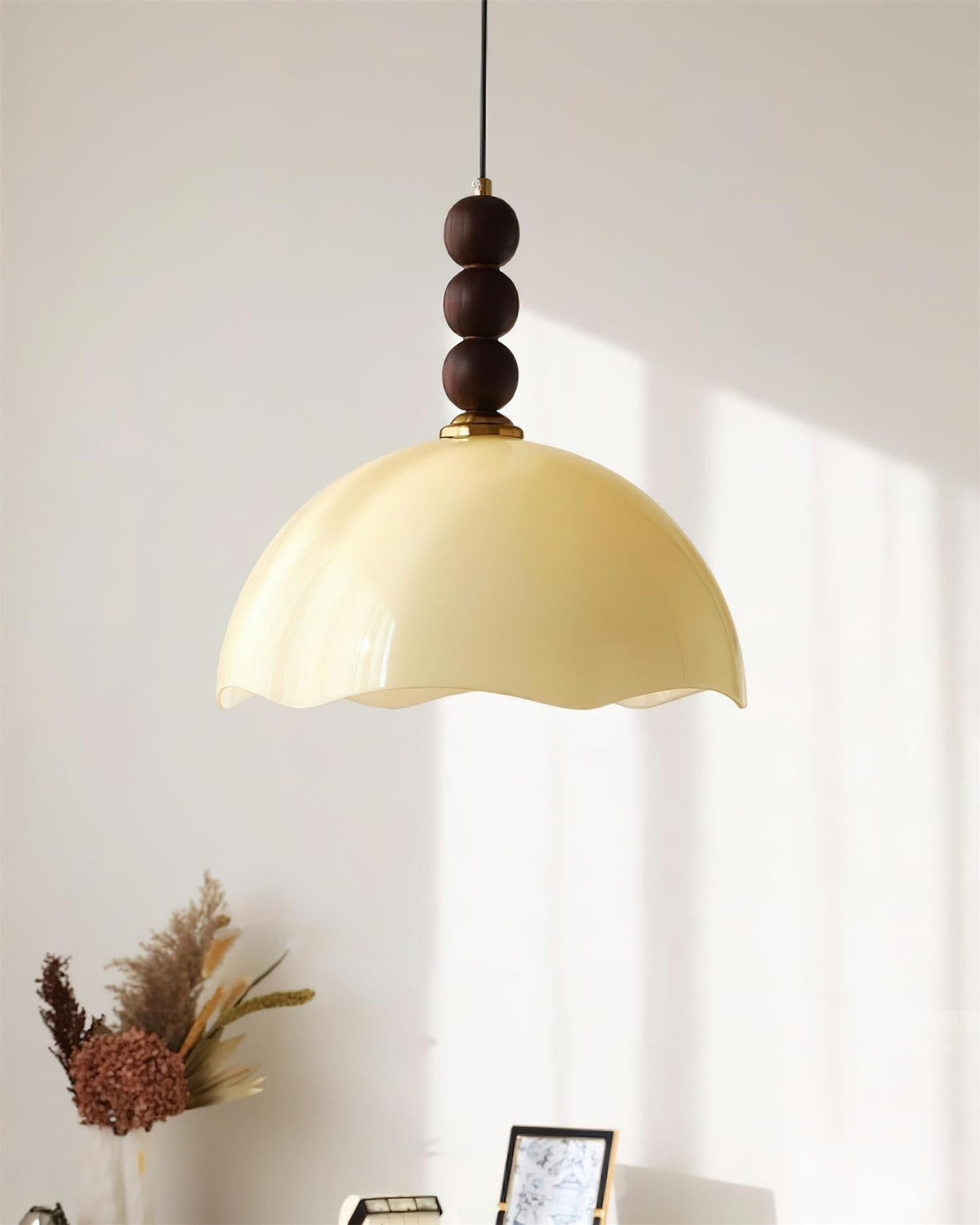 Marlu Pendant Lamp Rippling Dome