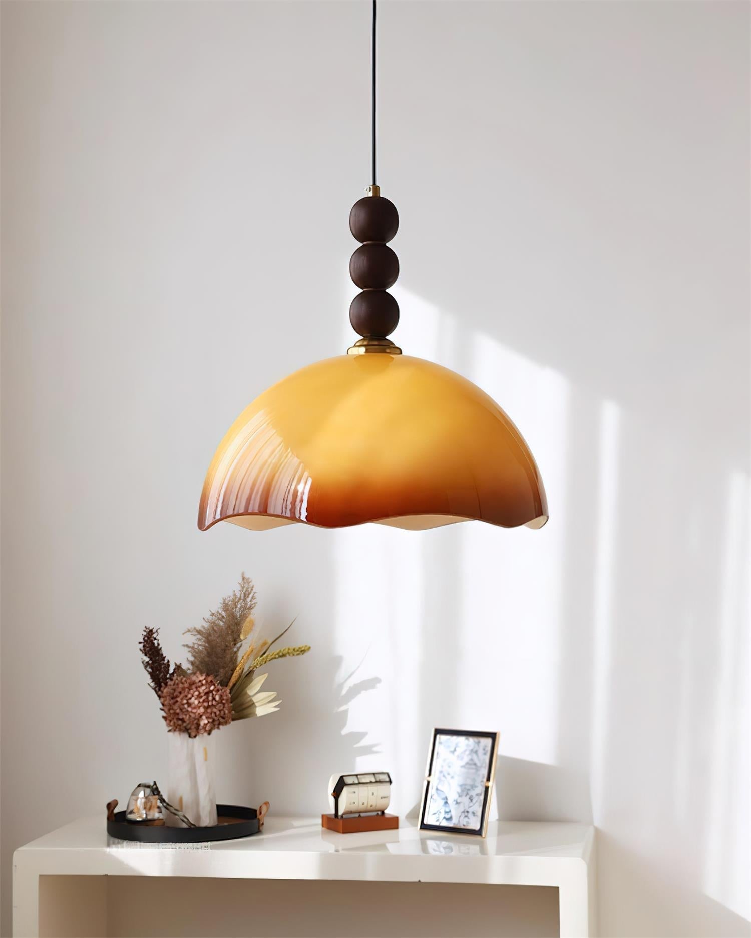 Marlu Pendant Lamp Rippling Dome